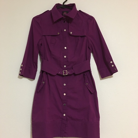 Purple Button Up coat/cardigan - Picture 4 of 7